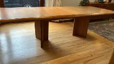 Mid century TEAK TECK Dining room set. Buffet. TRÈS GRANDE Table - Photo 3