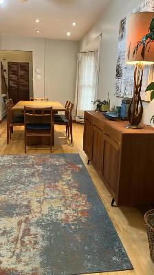 Mid century TEAK TECK Dining room set. Buffet. TRÈS GRANDE Table - Photo 10
