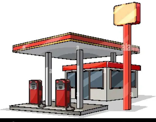 Gas station cashier