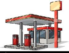 Gas station cashier
