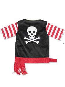 Pirate Costume by Mellisa and Doug Ages 3-6 worn once - Photo 3