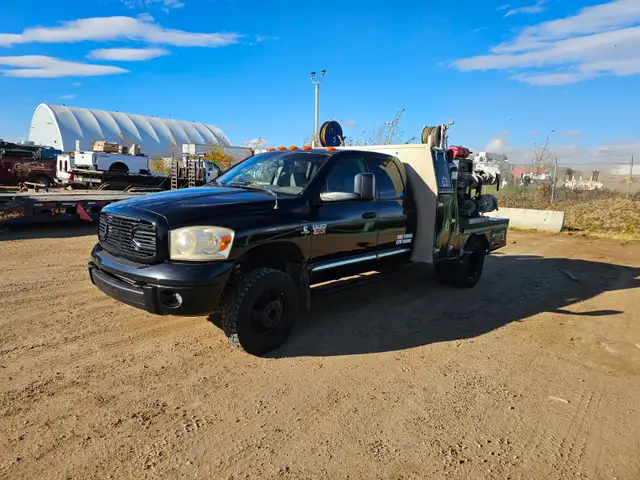 Welding Truck. 2008 Dodge ram 3500 laramie quad cab 4wd
