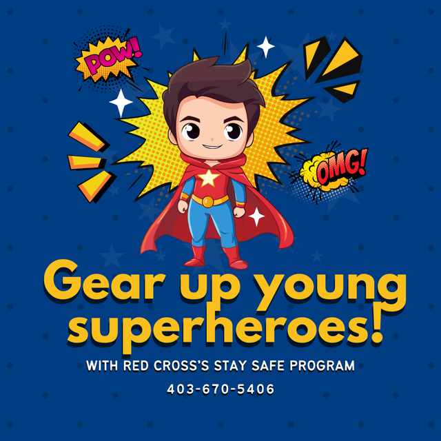 Gear Up Young Superheroes! Stay Safe Class