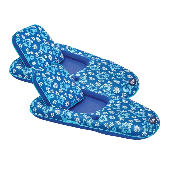 Aqua Luxury Pool Lounger / Tanner 2-Pack