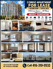 CONDO FOR RENT- 1 BED 1 DEN - VAUGHAN