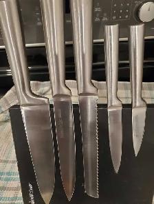 think kitchen magnetic knife set - Photo 5