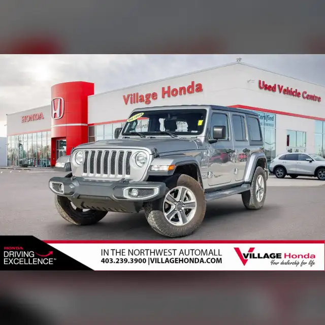 Used 2020 Jeep Wrangler Unlimited Sahara 4x4 | $31,697   GST