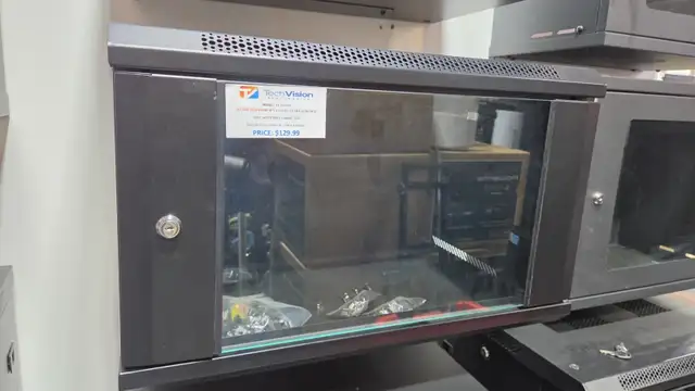 Wall Mount Cabinet Network Server Rack 6U x 18″ Depth, 6U 450MM