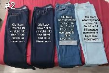 Gap and Old Navy jeans 8 pairs bulk size 18-20 - Photo 2