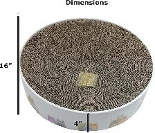 Summer Special iPet round scratcher - 166, was $35, now $30 - Photo 5