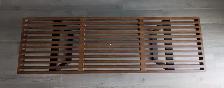 George Nelson Platform Bench - Walnut / Natural - Photo 8