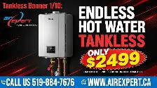 TANKLESS WATER HEATER TANKLESS WATER HEATER TANKLESS  INSTALLED