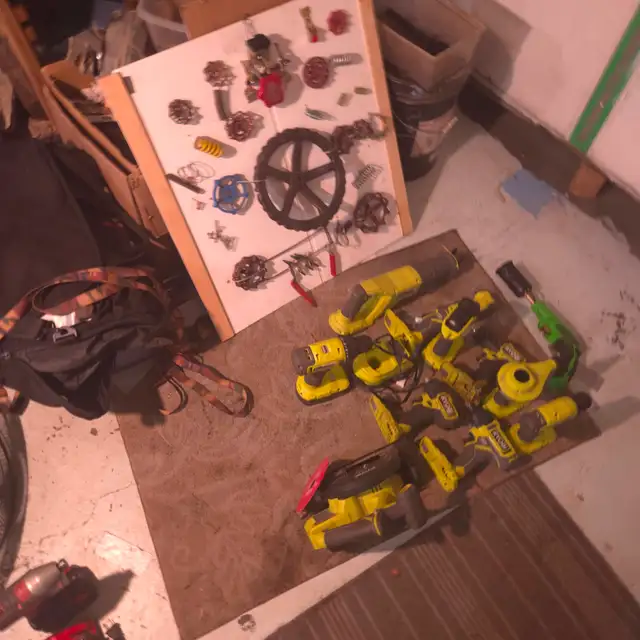 Entire Garage Contents — Vintage Workshop, Tools & Forged Iron