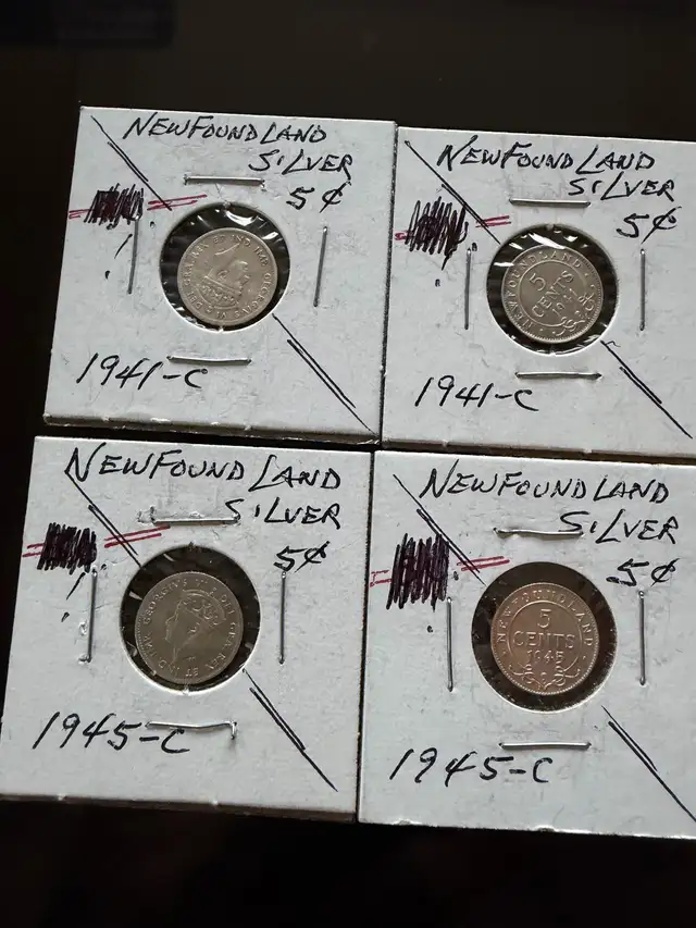 old silver coins