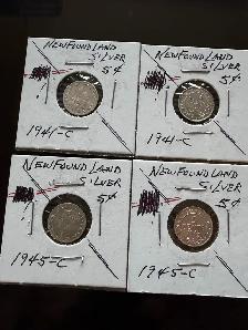 old silver coins