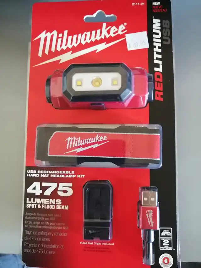 Milwaukee Redlithium USB Low Profile Headlamp 2111-21