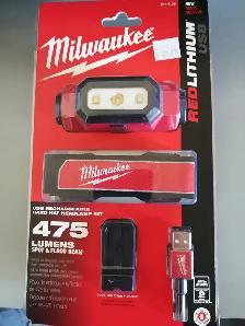 Milwaukee Redlithium USB Low Profile Headlamp 2111-21