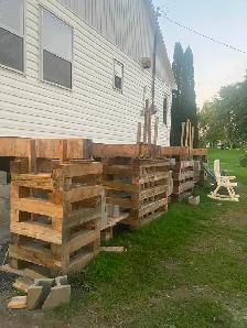 Cribbing and or Dunage