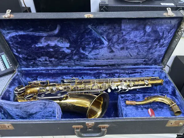 Julius Keilwerth Crestone Tenor Saxophone With Case 1950s