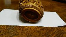 Rare Antique flacon à tabac chinois ancien, sculpté à la main - Photo 3