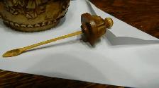 Rare Antique flacon à tabac chinois ancien, sculpté à la main - Photo 7