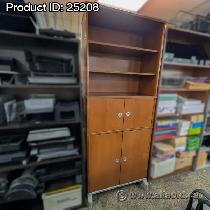 Ikea EFFEKTIV Bookshelf Bookcase Shelving Unit w/ 4 Doors