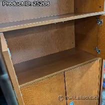 Ikea EFFEKTIV Bookshelf Bookcase Shelving Unit w/ 4 Doors - Photo 5