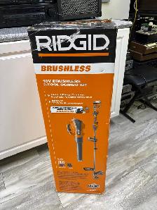 Ridgid R019001 Trimmer/Blower Kit Boxed