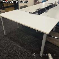 Offices To Go Ionic White Office Work Training Table 60' x 30'