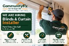 Part-Time / On-Call Blinds & Curtain Installer