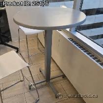 30' Grey Bar Height Bistro Table