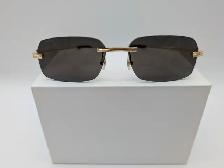 (B5569) Cartier Premiere de Cartier CT0271S 001 Gold Rimless... - Photo 2