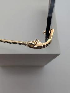 (B5569) Cartier Premiere de Cartier CT0271S 001 Gold Rimless... - Photo 6