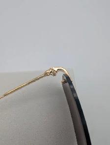 (B5569) Cartier Premiere de Cartier CT0271S 001 Gold Rimless... - Photo 7