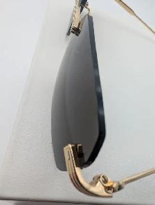(B5569) Cartier Premiere de Cartier CT0271S 001 Gold Rimless... - Photo 10