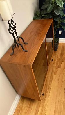 Mid century modern. TEAK TECK. Vitrine, sideboard, vinyl record - Photo 9