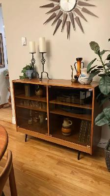 Mid century modern. TEAK TECK. Vitrine, sideboard, vinyl record - Photo 10