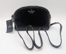 (B5089) Kate Spade Cameron Hilli Black Saffiano Leather Cross...