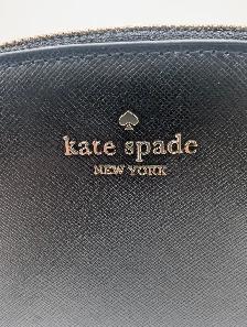 (B5089) Kate Spade Cameron Hilli Black Saffiano Leather Cross... - Photo 9