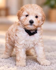 toy maltipoo puppies (Maltese x toy poodle) chiots