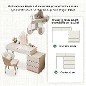 Brand New LED Mirror Vanity Dressing Desk Special $199 - Photo 4