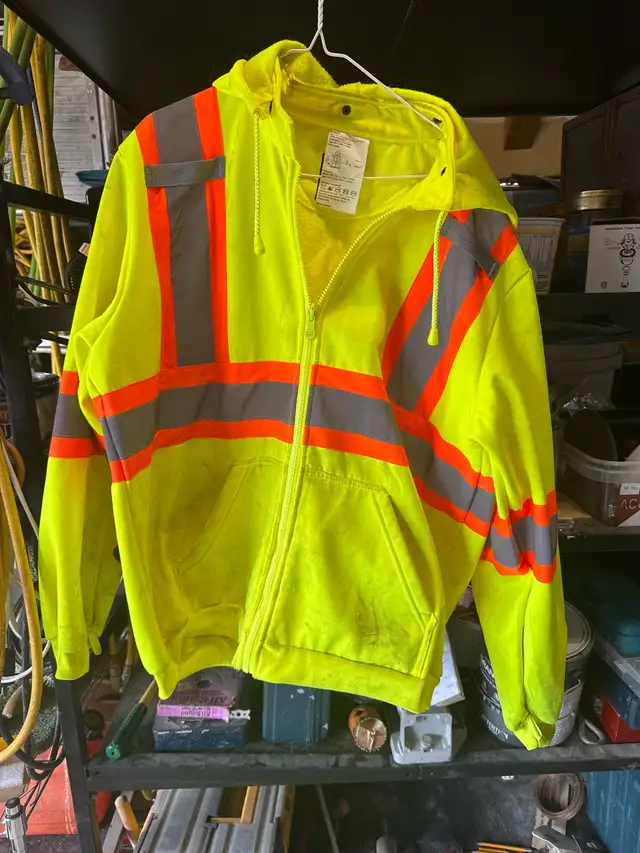 High visibility safety hoodie