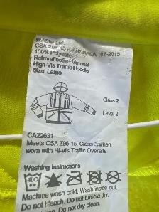High visibility safety hoodie - Photo 2