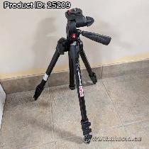 Manfrotto 7321YB 4-Section Aluminum Tripod w/ 3-Way Head