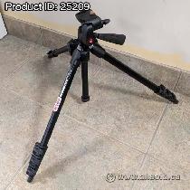Manfrotto 7321YB 4-Section Aluminum Tripod w/ 3-Way Head - Photo 4