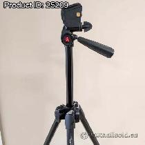 Manfrotto 7321YB 4-Section Aluminum Tripod w/ 3-Way Head - Photo 6