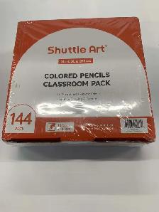 Shuttle Art 144 PCS Colored Pencils Bulk, 12 Assorted Colors - Photo 2