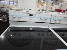 Whirlpool 30' White Electric Ceramic Glass Top Stove Oven Range - Photo 2