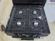 Premier 24' Apartment Size Black Slide-in Propane Stove Oven - Photo 2