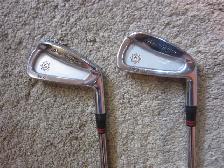 REAL NICE TOP QUALITY #3-9,pw STIFF STEEL BEN HOGAN RH IRONS